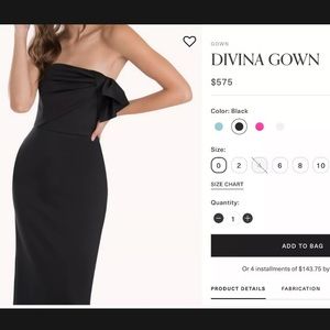 Black Halo - Divina Gown